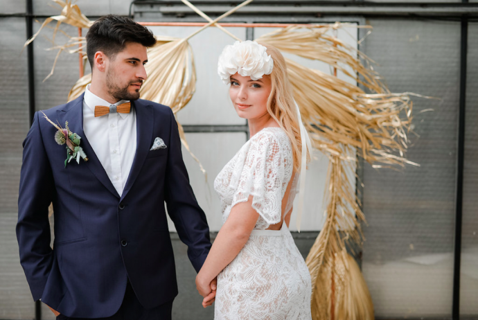 THE WED Style: Vintage Bride & Groom Looks